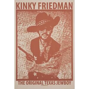 Kinky Friedman Wanted Poster